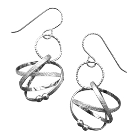 Mobius Loop Earring (sm)
Sterling silver
ERDR38